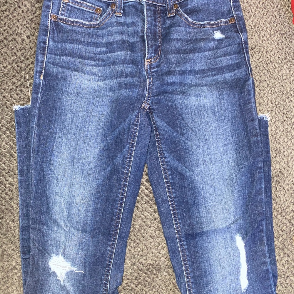 Lauren Conrad Slightly ripped jeans